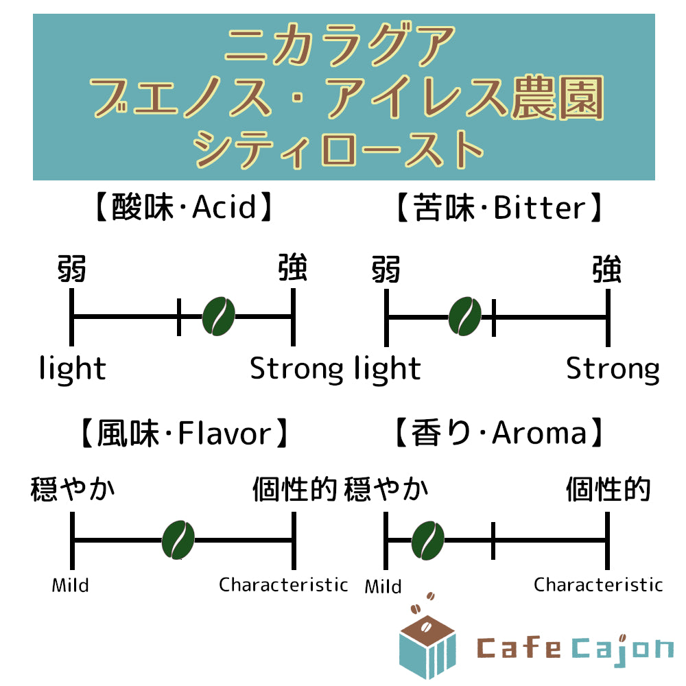 ニカラグア　ブエノス・アイレス農園　カツーラ（ウォッシュド）