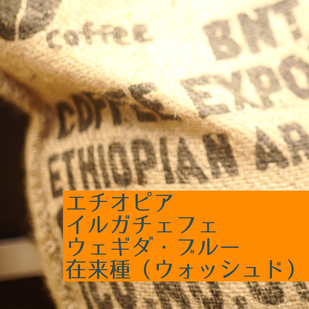 エチオピア　イルガチェフェ　ウェギダ・ブルー　在来種（ウォッシュド）